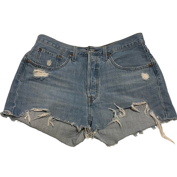 Levi's Pants - Levi’s Women’s 501 Original Shorts “Sansome Straggler” Blue